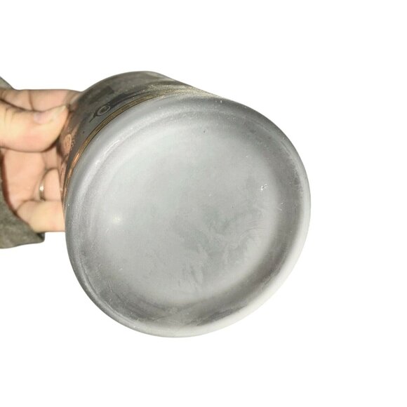 CHICAGO Tumblers SOUVENIR Gold and Black w Frosted Glass - Picture 5 of 9